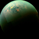 Imagen de Titán capturada por la sonda Cassini (vía: NASA/JPL).